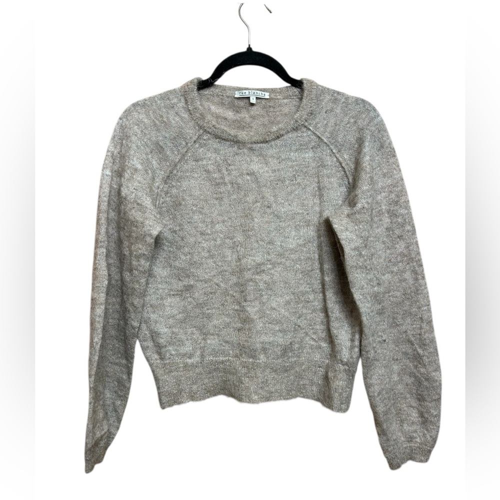 Rue Blanche alpaca crewneck sweater size 1